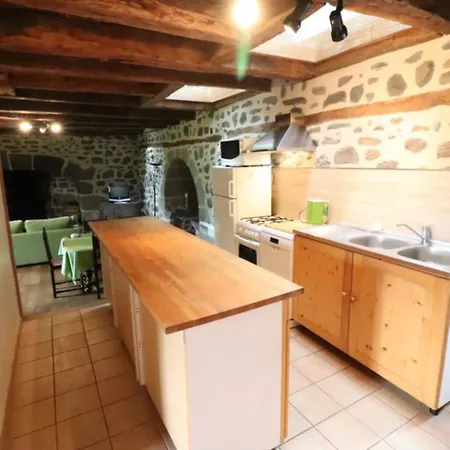 Maison De Caractere Pres Des Volcans D'auvergne, 3 Chambres, Grand Jardin, Animaux Admis, Internet. - Fr-1-742-390 * Sainte-Eulalie (Auvergne)