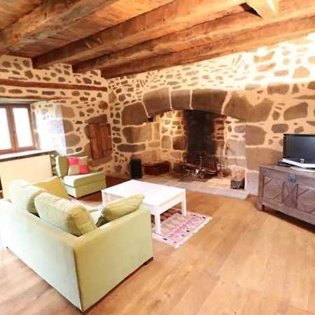 Maison De Caractere Pres Des Volcans D'auvergne, 3 Chambres, Grand Jardin, Animaux Admis, Internet. - Fr-1-742-390 *